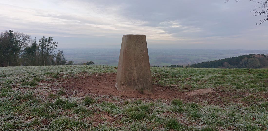 The Orcop Hill Trig Point