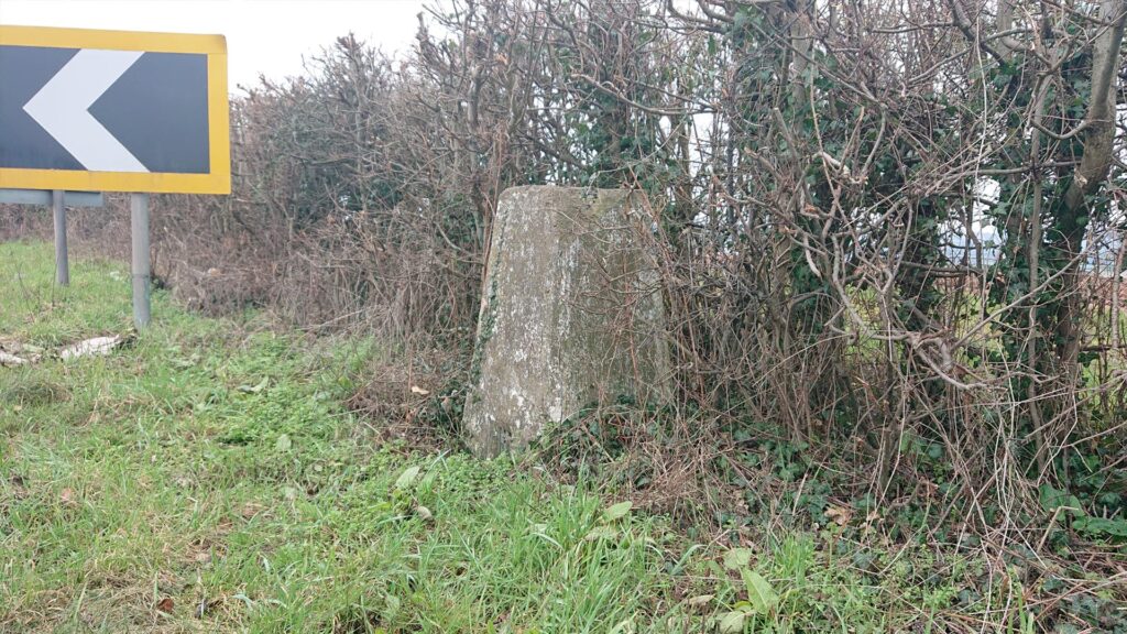 Campfield New trig point is obvious now!