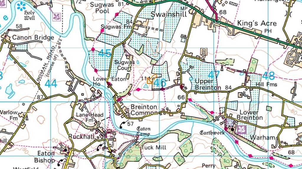 Park Croft Trig Point Location