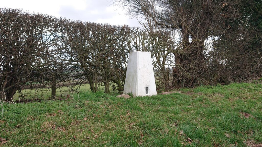 Side of the Park Croft Trig Point