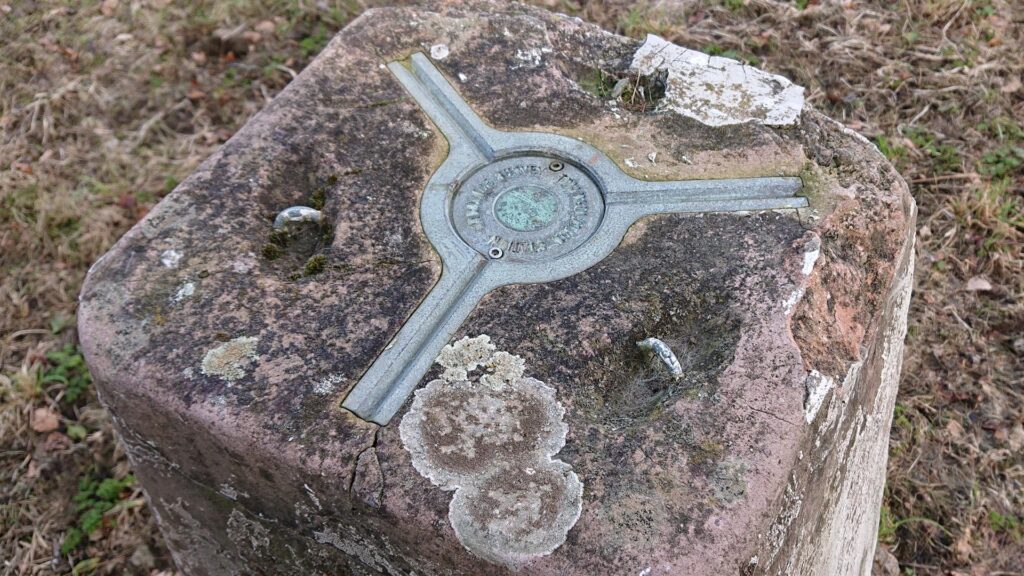 Top of the Bunkers Hill trig point