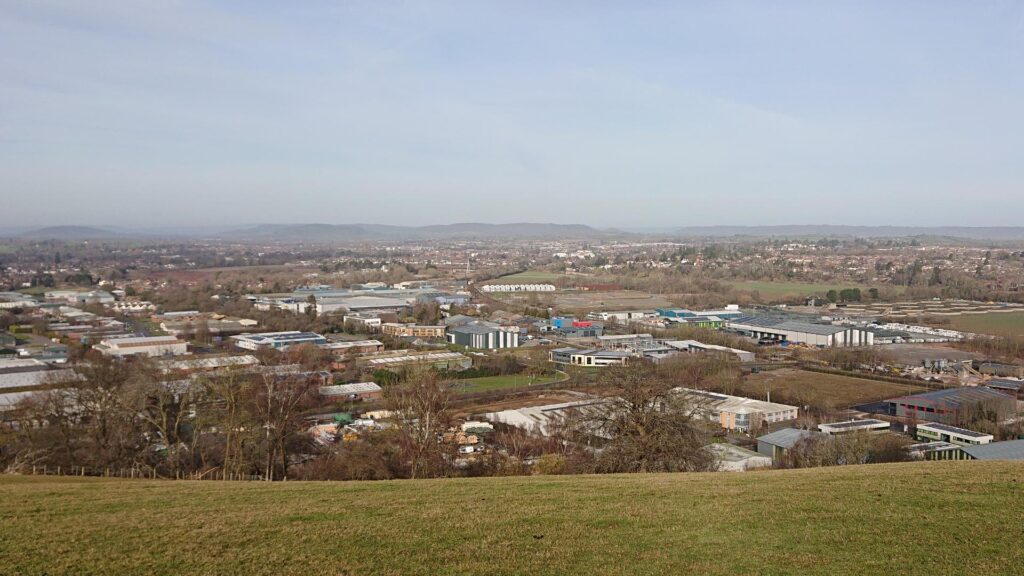 Views from the Dinedor Hill Trig Point