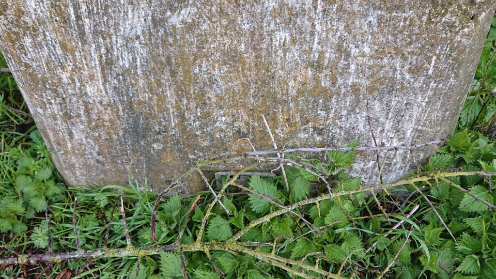 Front of the Shuttocks Hill Trig Point