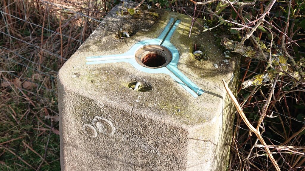 Top of Dudhill Farm Trig Point