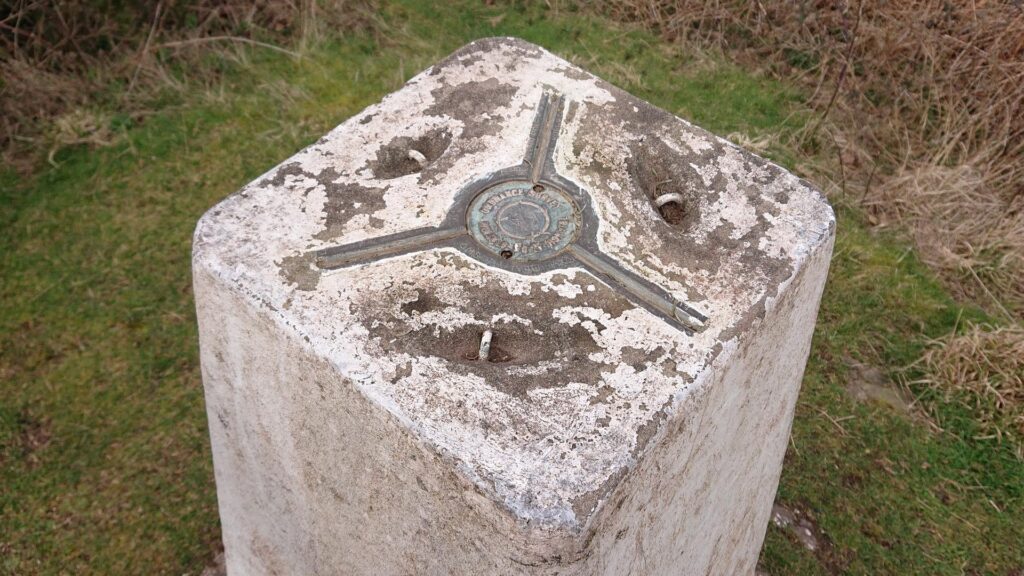 Top of Merbach Hill Trig Point