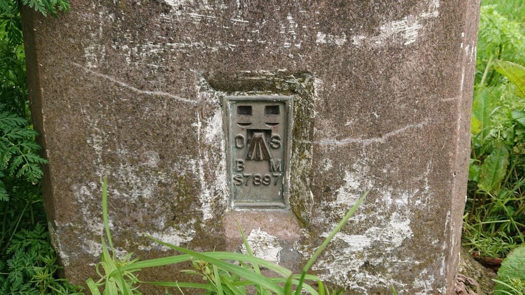 Front of the Park Field trig point