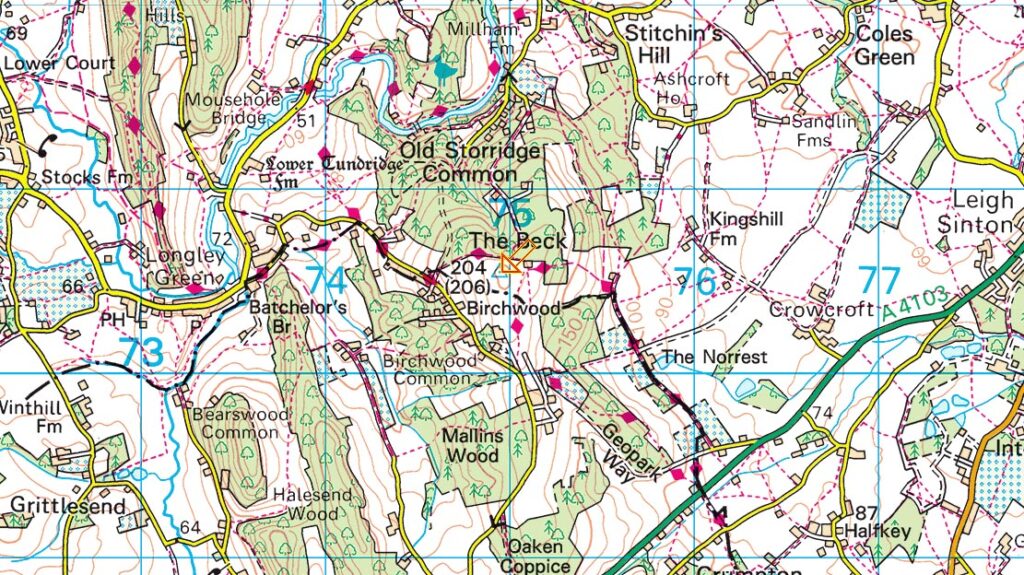 The Beck Trig Point Location