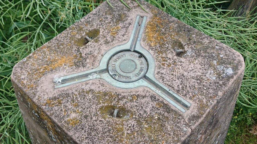 Top of the New House Farm Trig Point