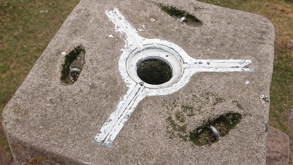 Top of the North Daren Trig Point