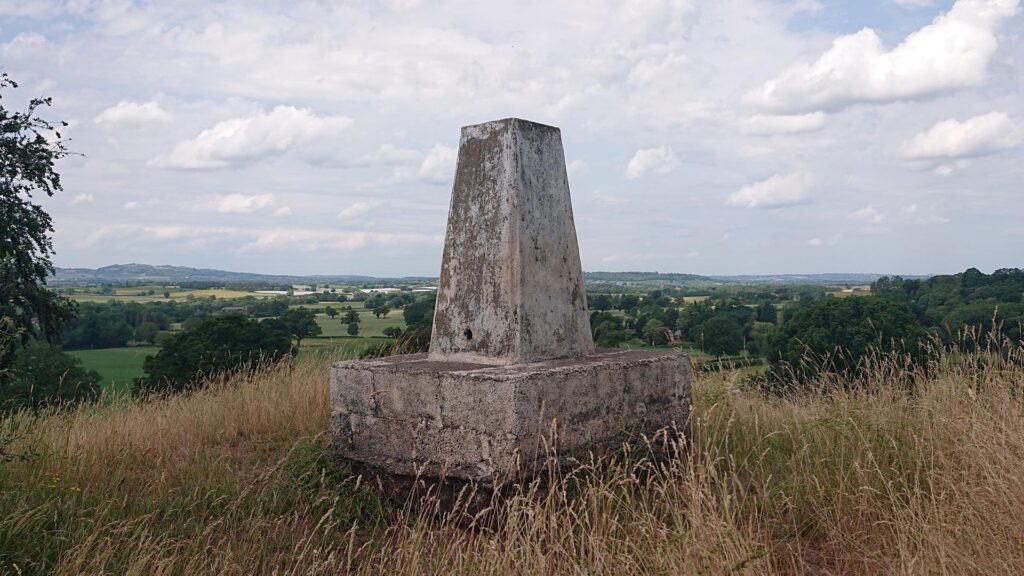 Haffield Bank Trig Point