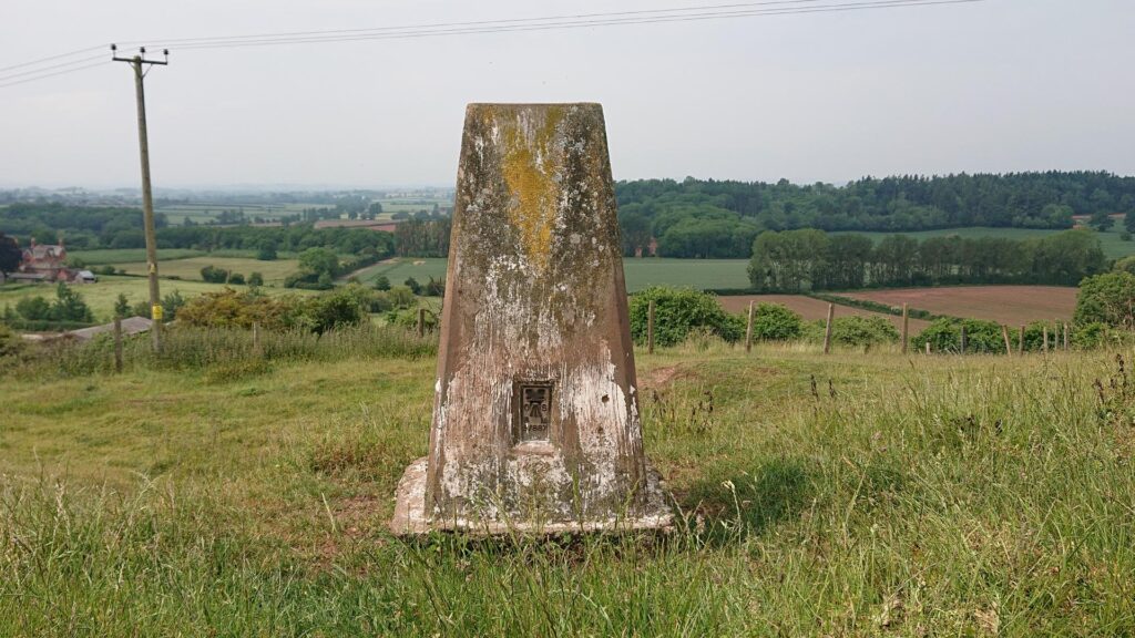 Front of the Windmill Hill Trig Point