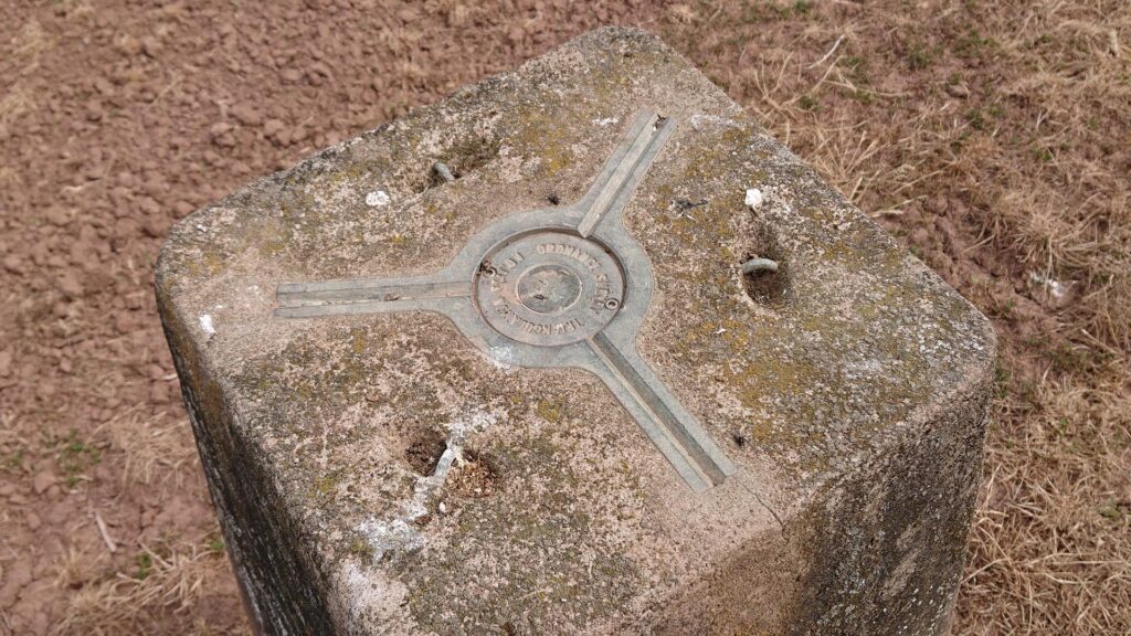 Top of the Lower Hegdon Trig Point