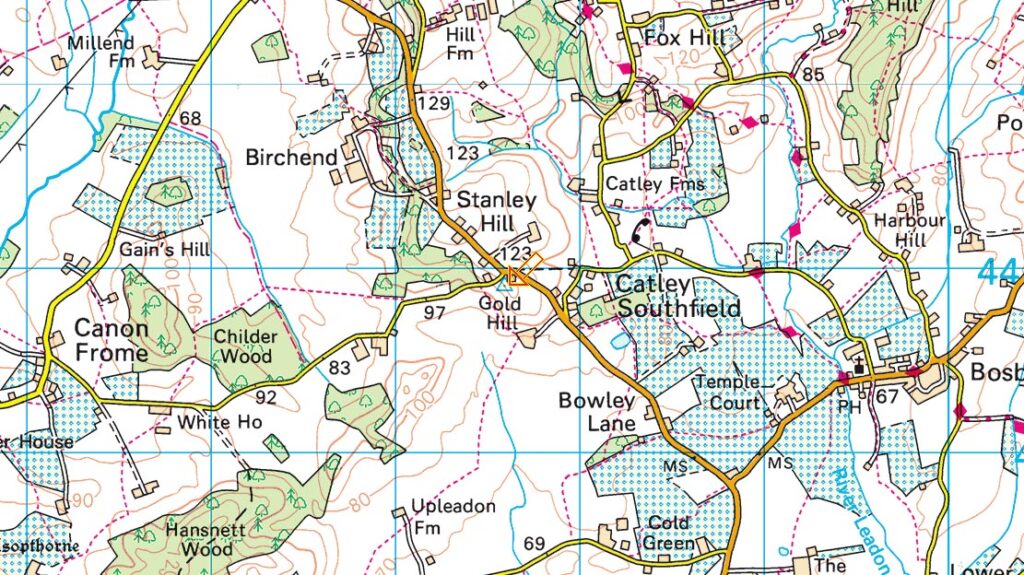 Gold Hill Trig Point Location