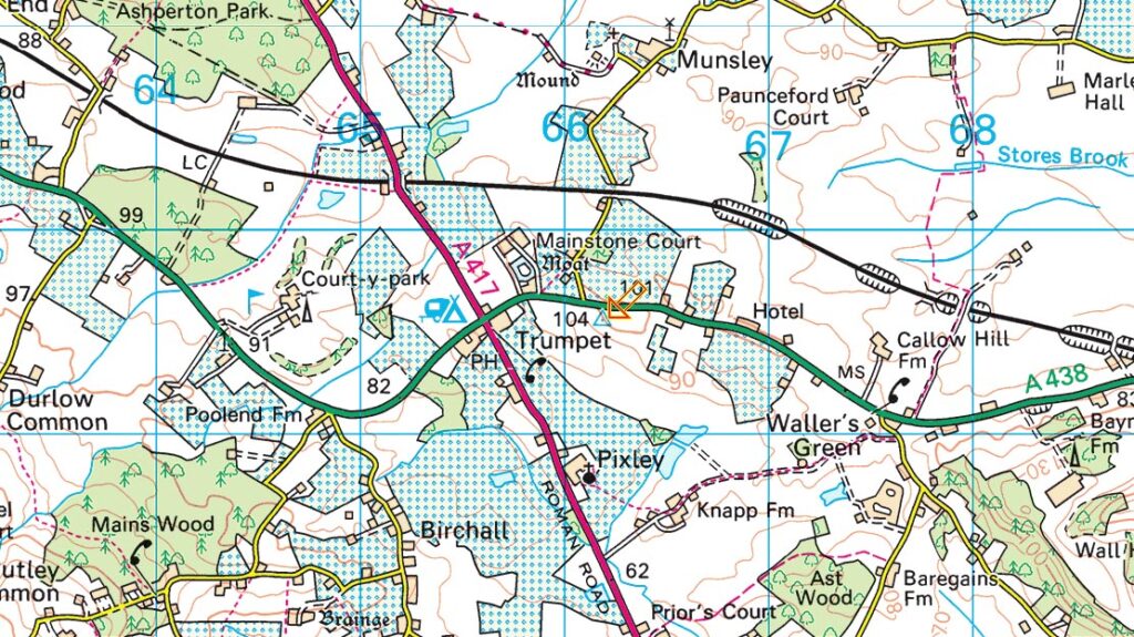 Mainstone Trig Point Location