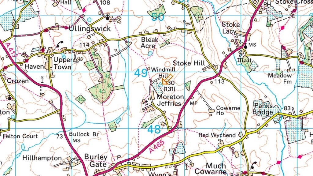 Windmill Hill Trig Point Location