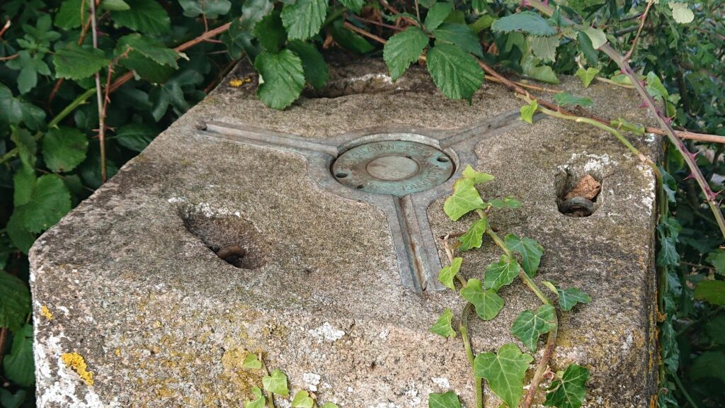 Top of the Brampton Abbotts Trig Point