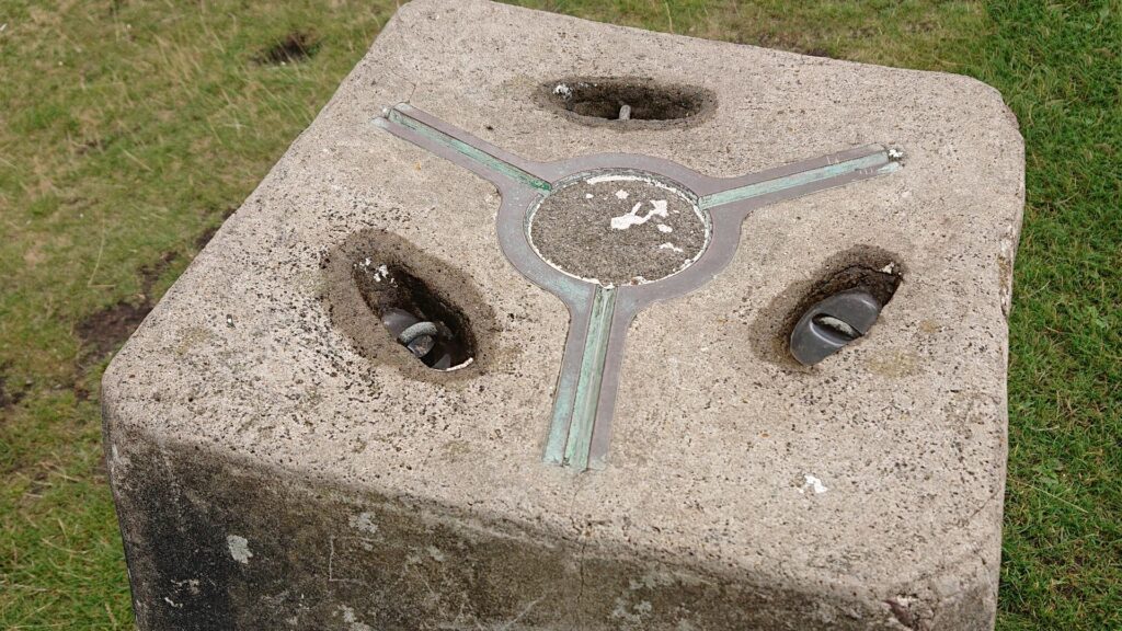 Top of the Coppet Hill Trig Point