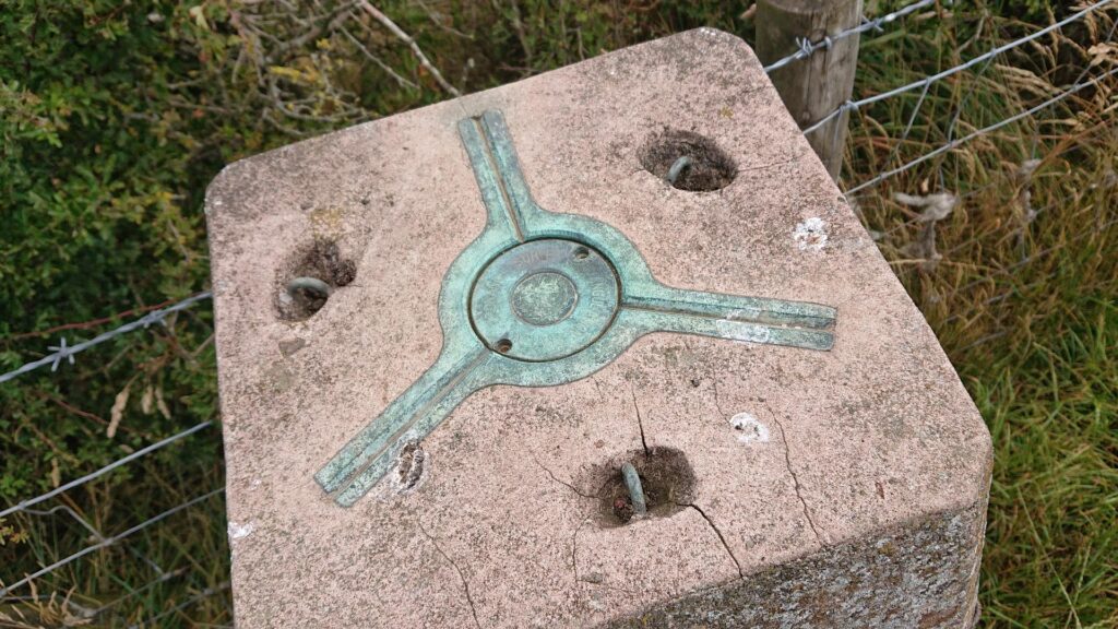 Top of the Harleys Mountain Trig Point