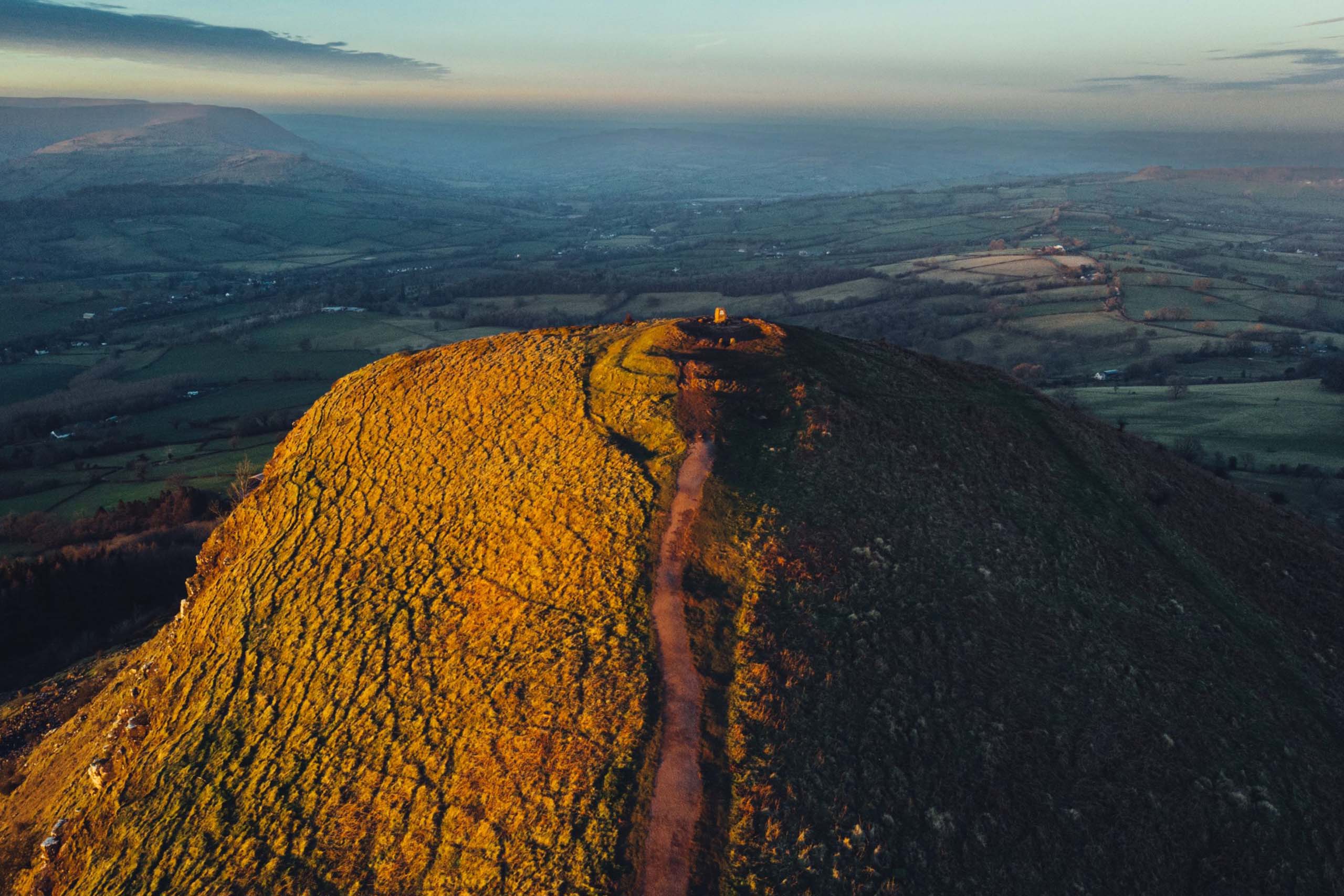 100 Mile Ultramarathon route along the Beacons Way