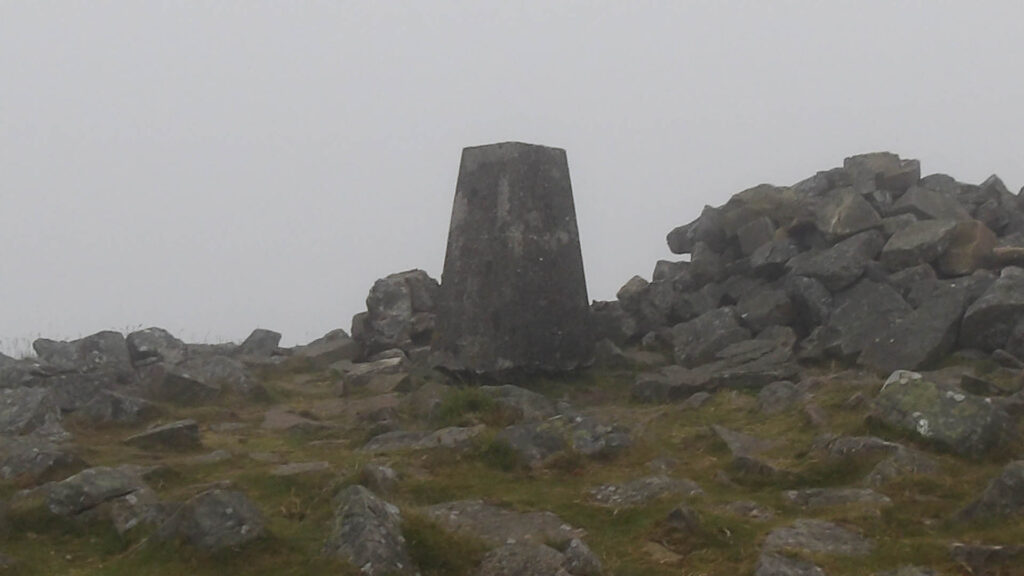 Pen Alt Mawr trig point