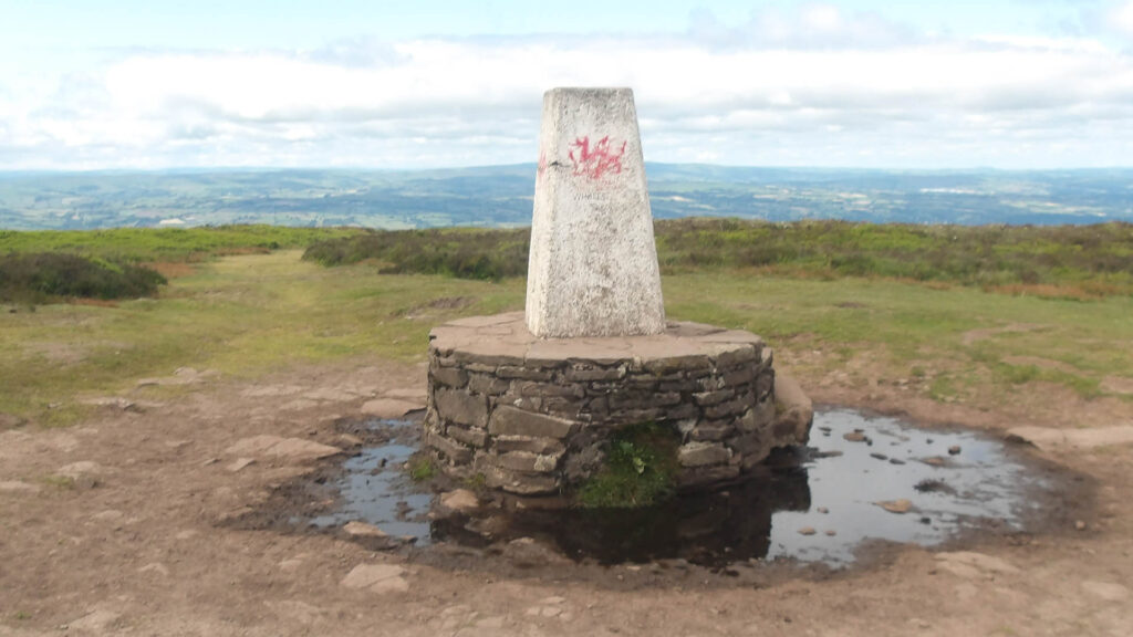 Pen-Y-Beacon trig point