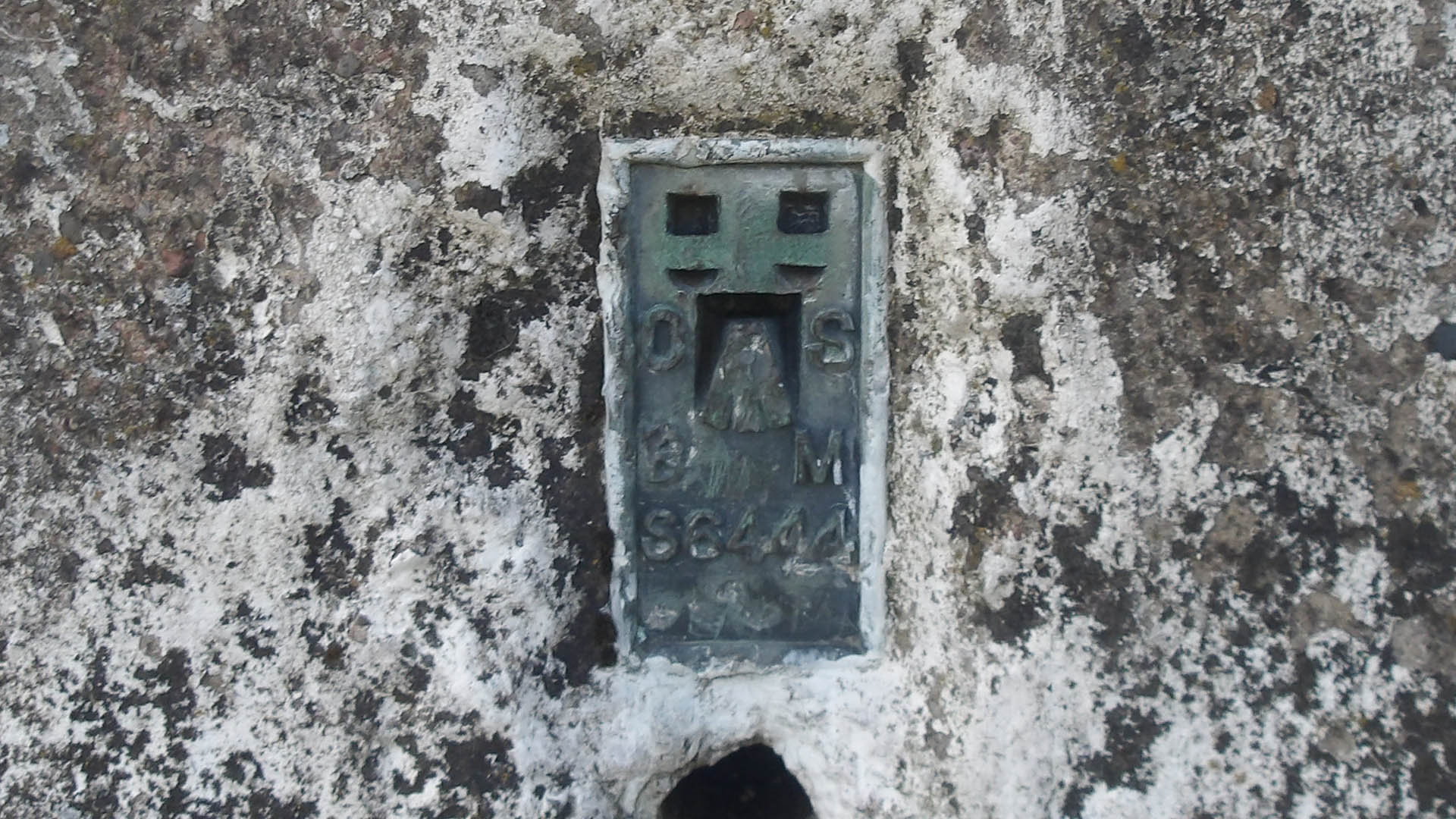 Mynydd Llangynid Trig Point