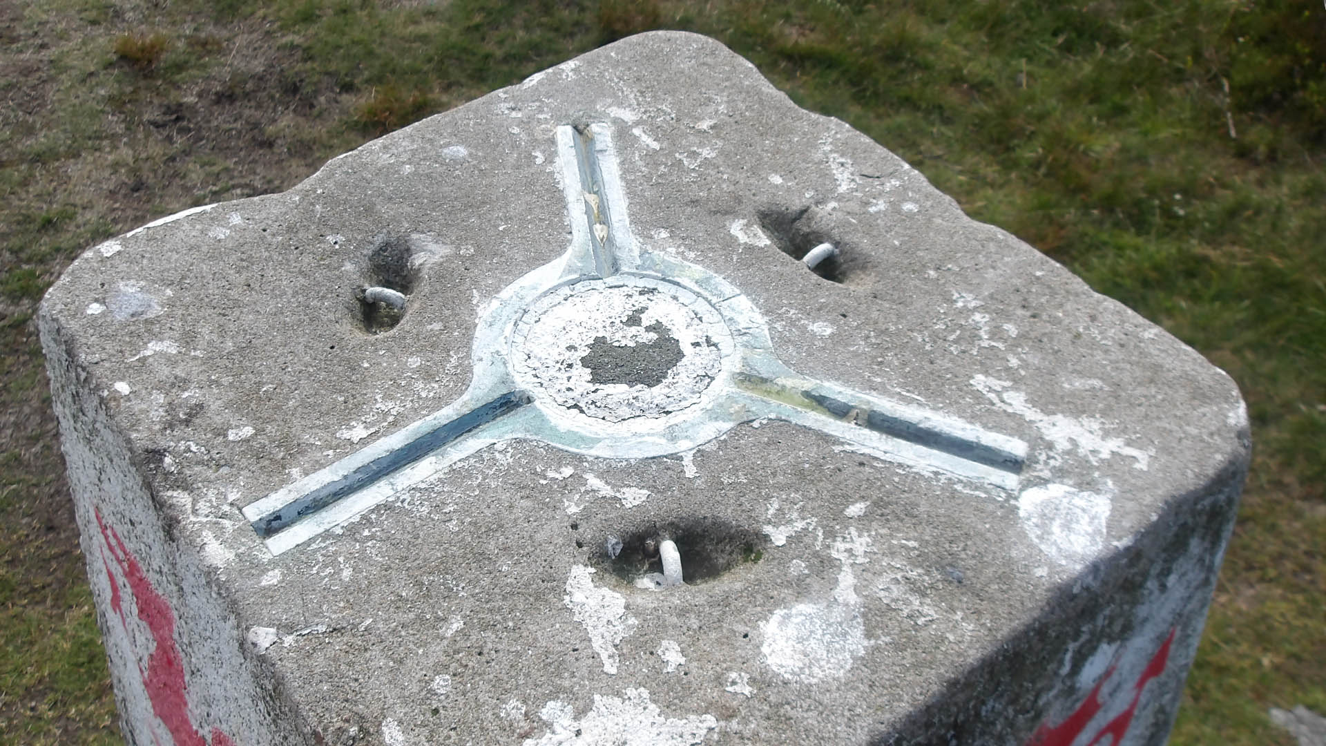 Mynydd Llangynid Trig Point